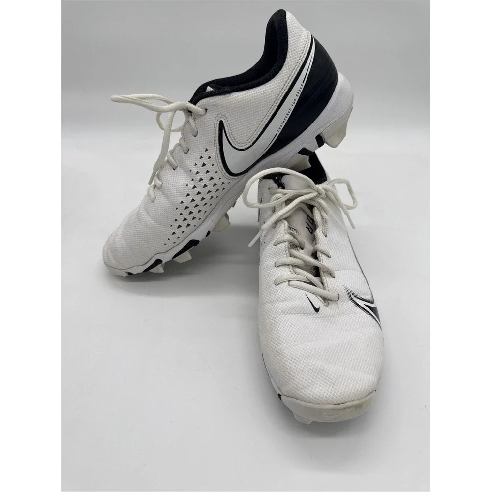 Nike Vapor Edge Shark Black White Football Cleats CD0074-100 Men's Size 11